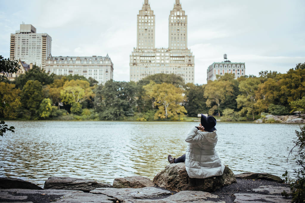Fotos feitas com Monica e Alessandro no Central Park em Nova York