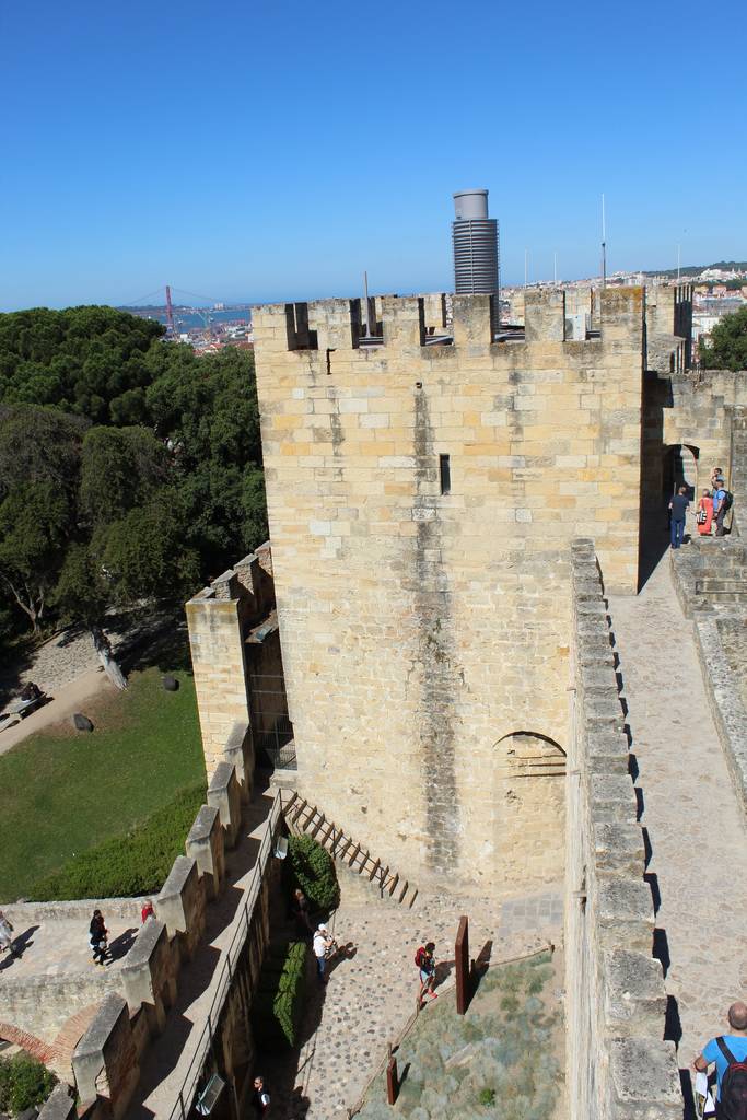 Aquele lugar que não pode faltar na sua visita a Lisboa. castelo de São Jorge