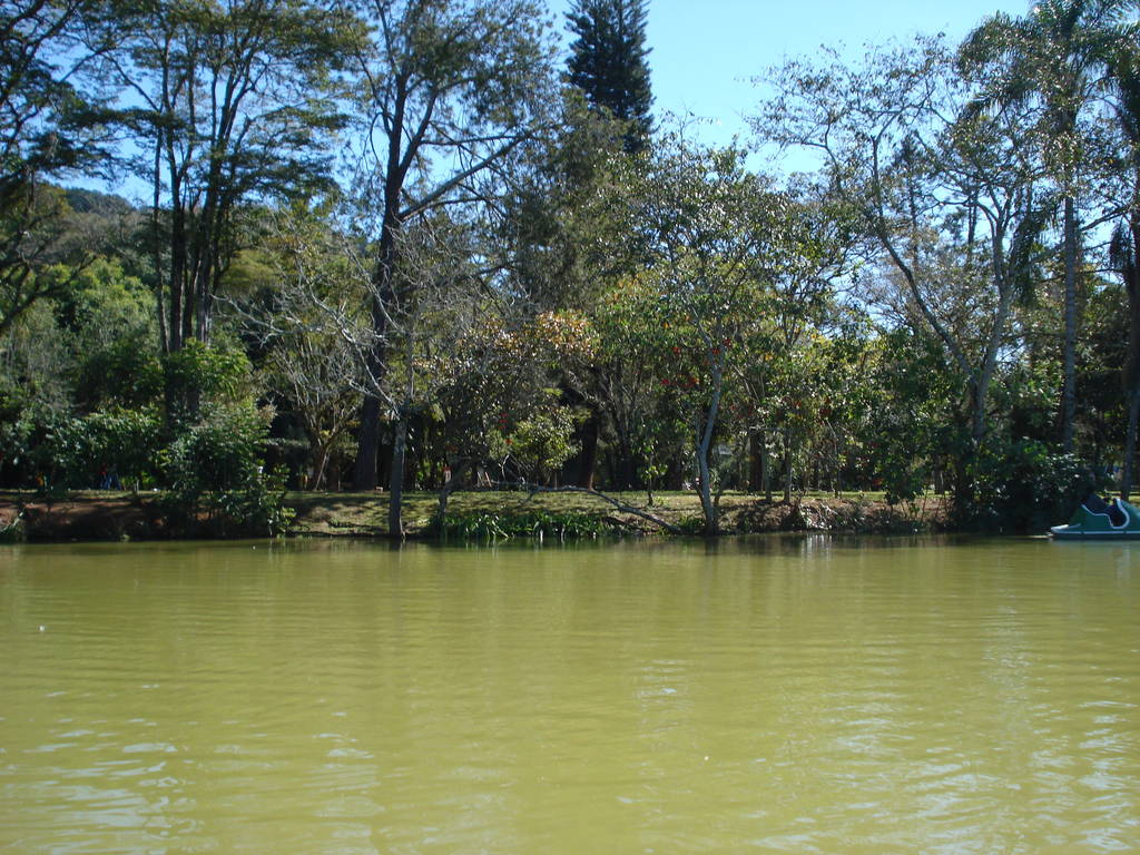 O lindo parque das águas em São lourenço é parada obrigatória