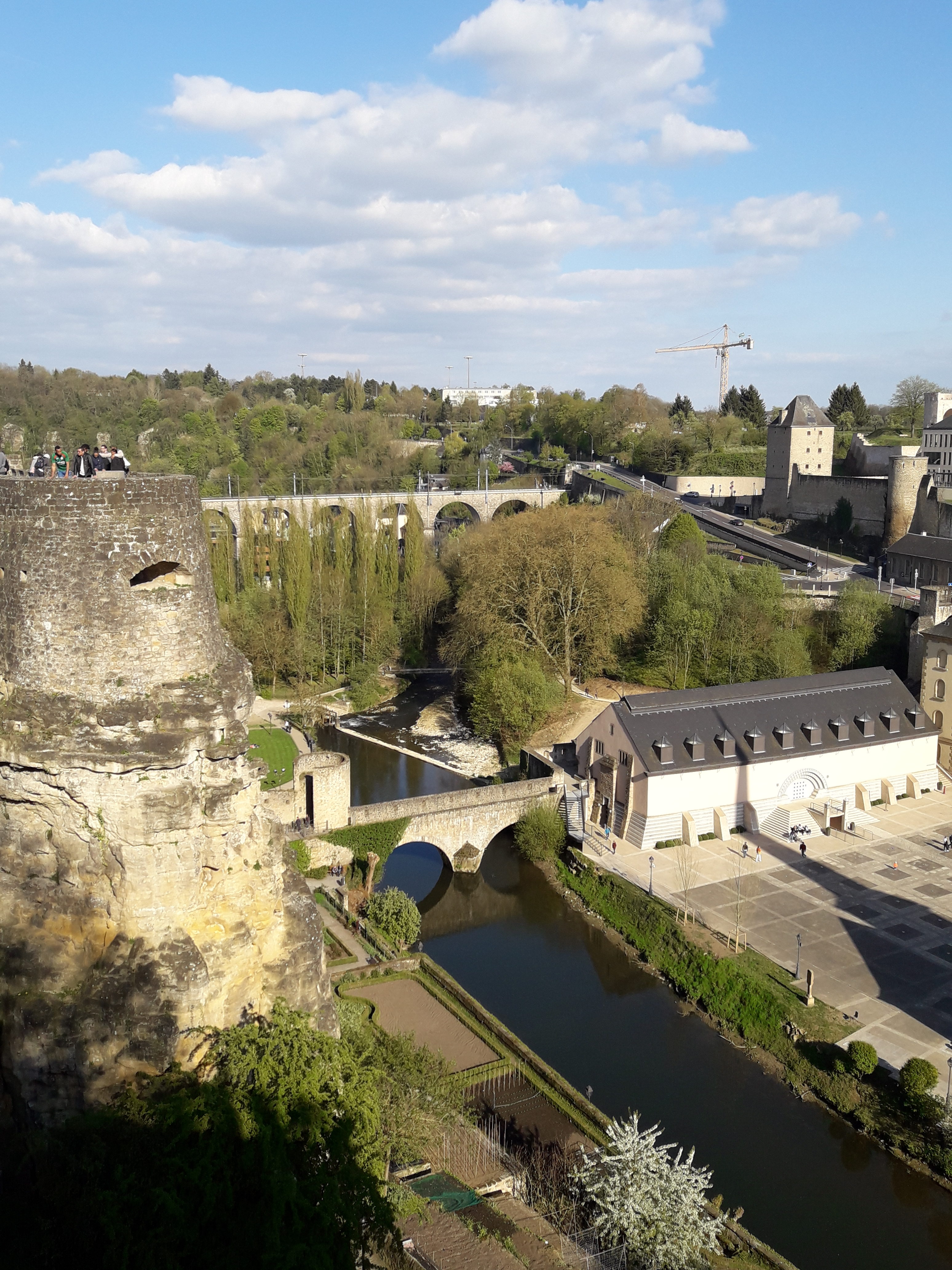 A cidade dos condado de Luxemburgo é linda