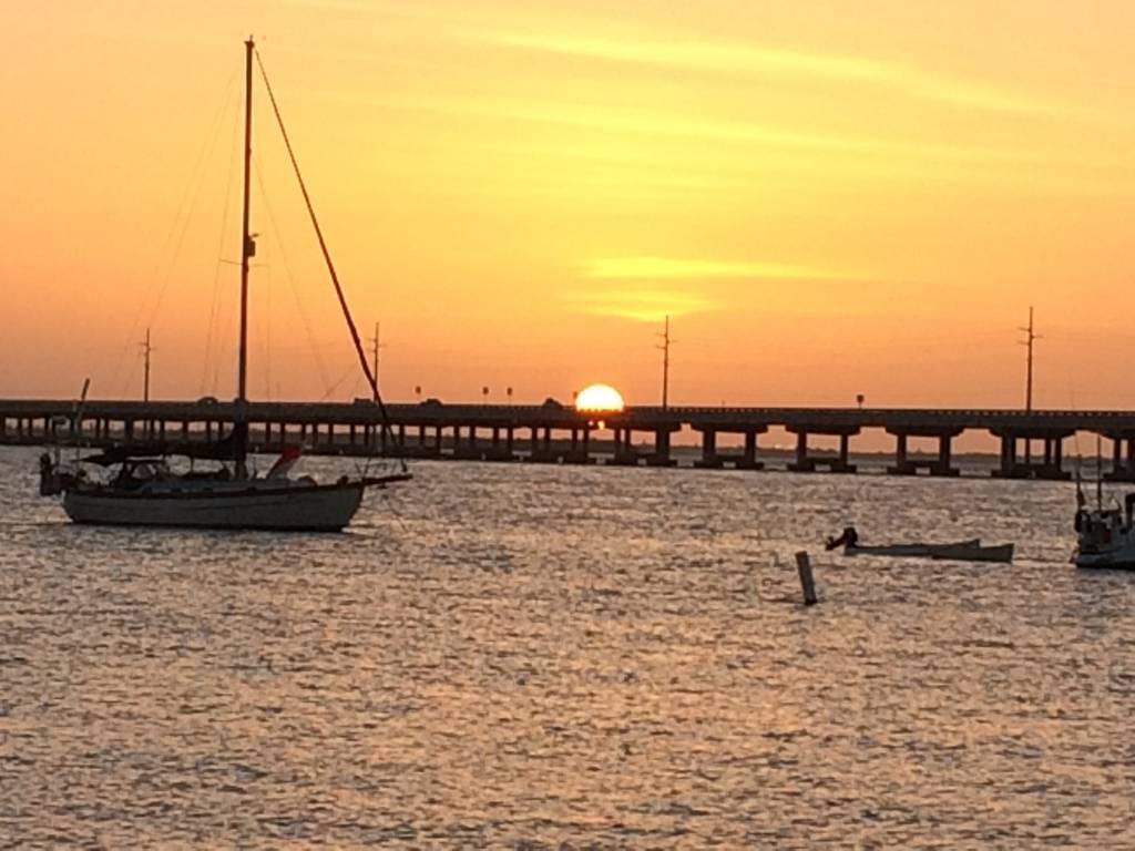 O por do sol em Key West