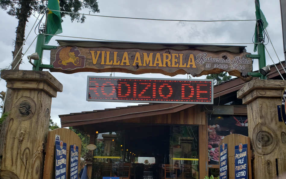 Onde comer em Monte Verde? Villa Amarela