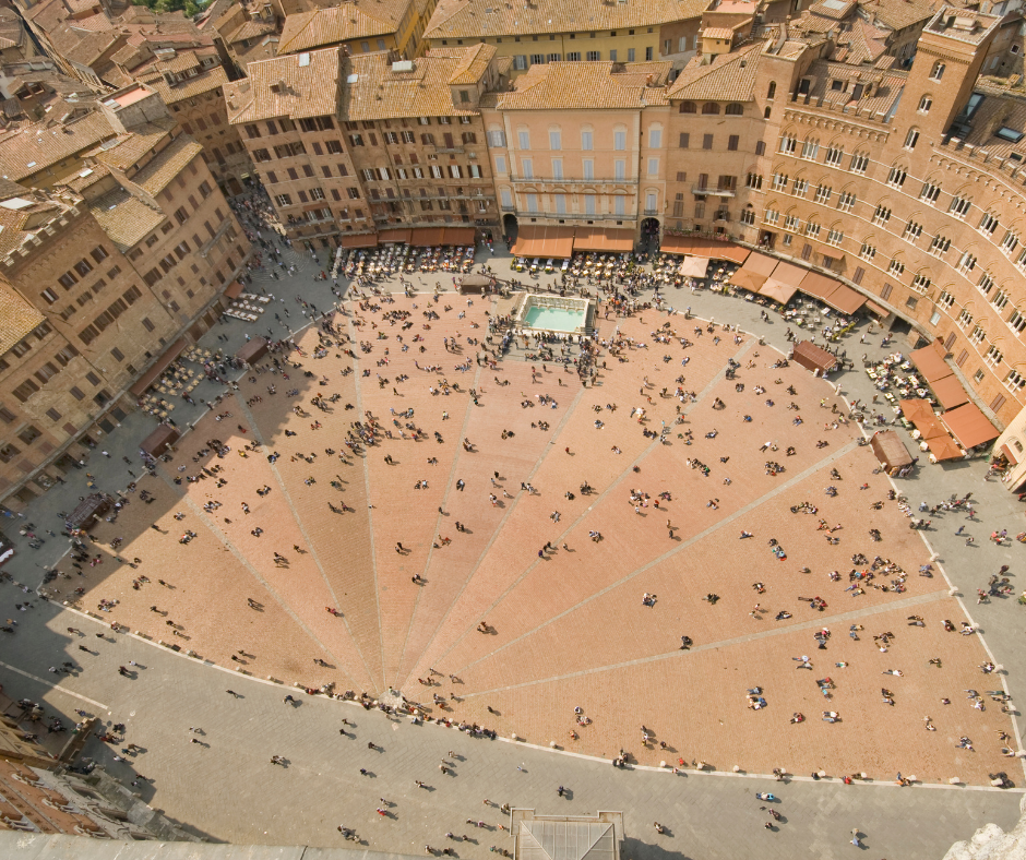 Piazza del Campo em Siena